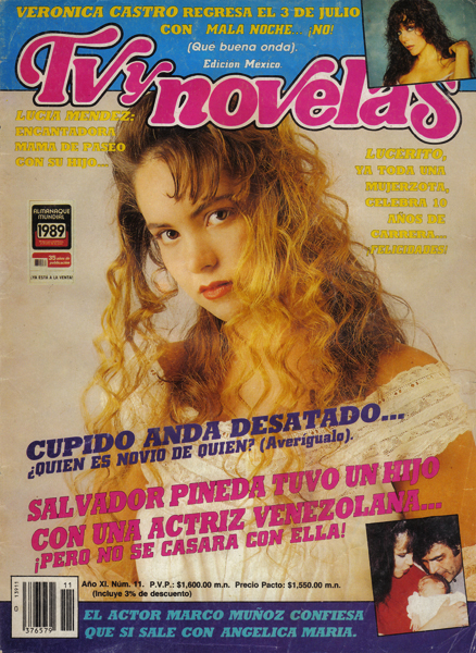 Lucero revista Tvynovelas 89